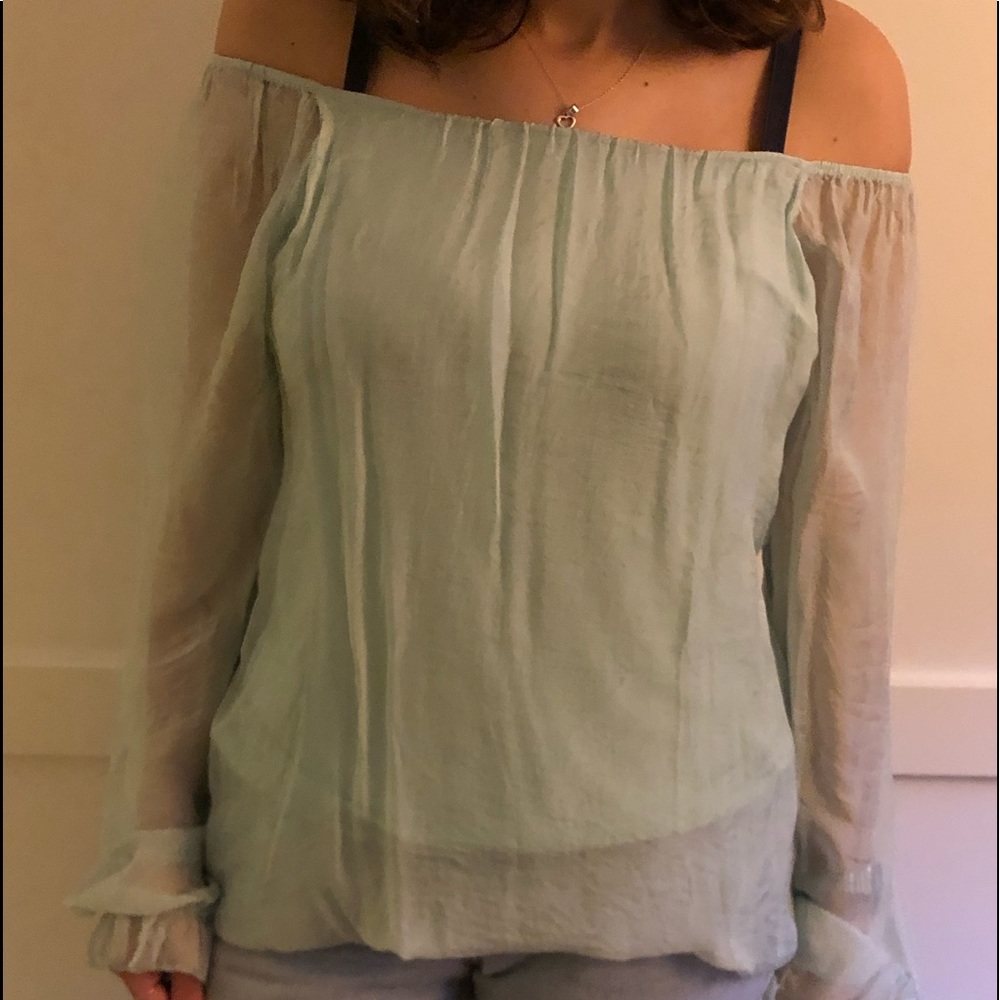 SOLD! Made in Italy Silk blouse